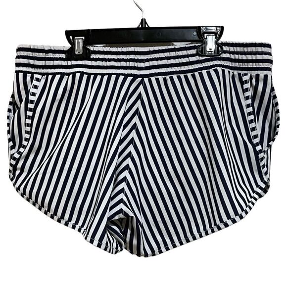 ALBION Pana Stripe Sprinter Shorts Panty Lined Size Medium - Picture 6 of 10
